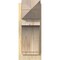 Ekena Millwork Imperial Arts & Crafts Rough Sawn Outlooker, Douglas Fir, 8"W x 16"D x 20"H OUT08X16X20IMP03RDF - alternate 3